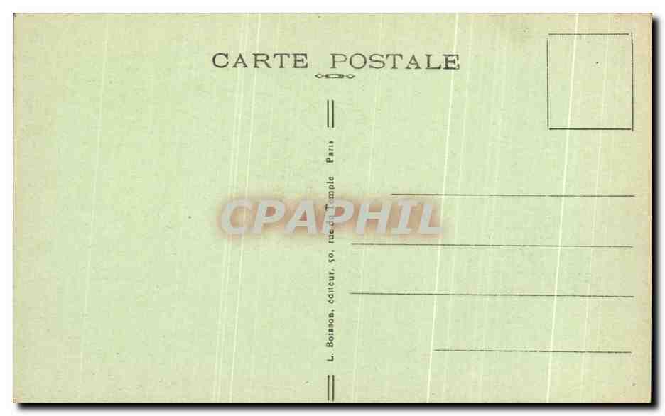 CPA Paris Rue De La Tombe Issoire Eglise Saint Dominique — Rückseite