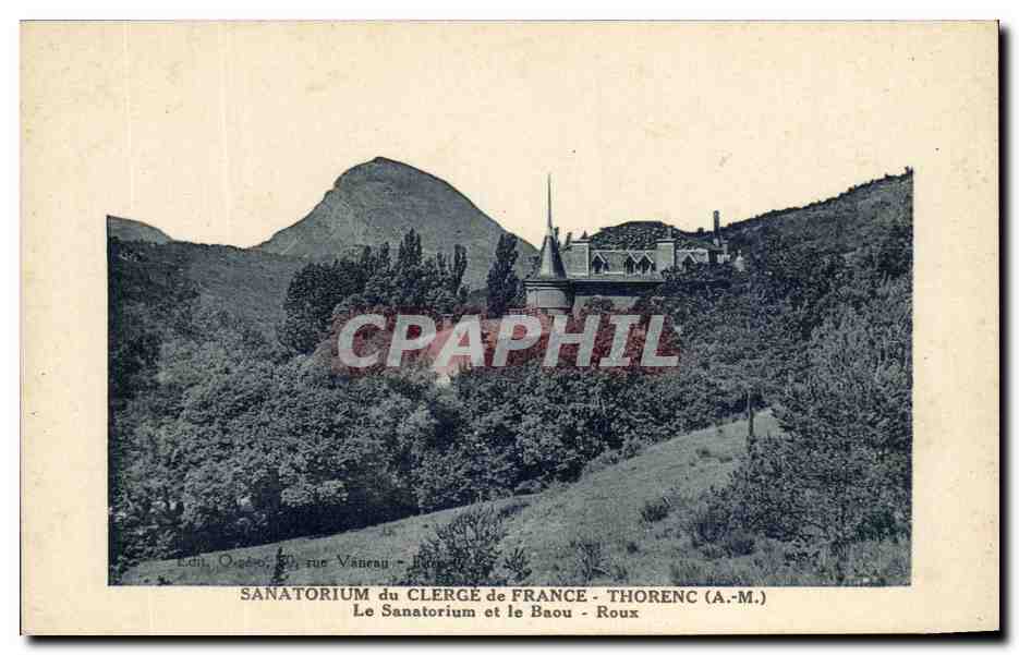 CPA Sanatorium Du Clerge De France Thornec Le Sanatorium Et Le Baou Roux