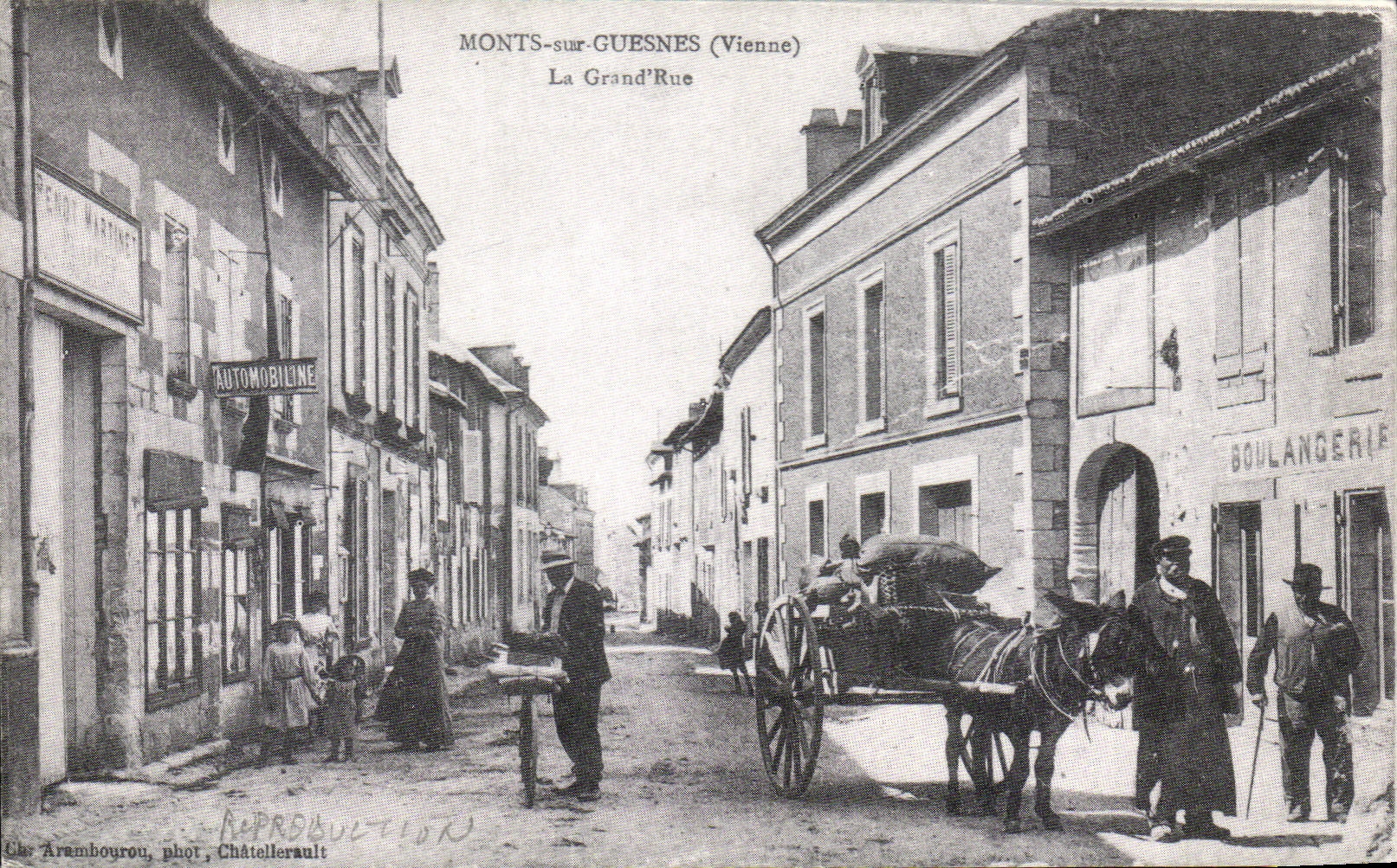 REPRO Monts Sur Guesnes La Grand Rue