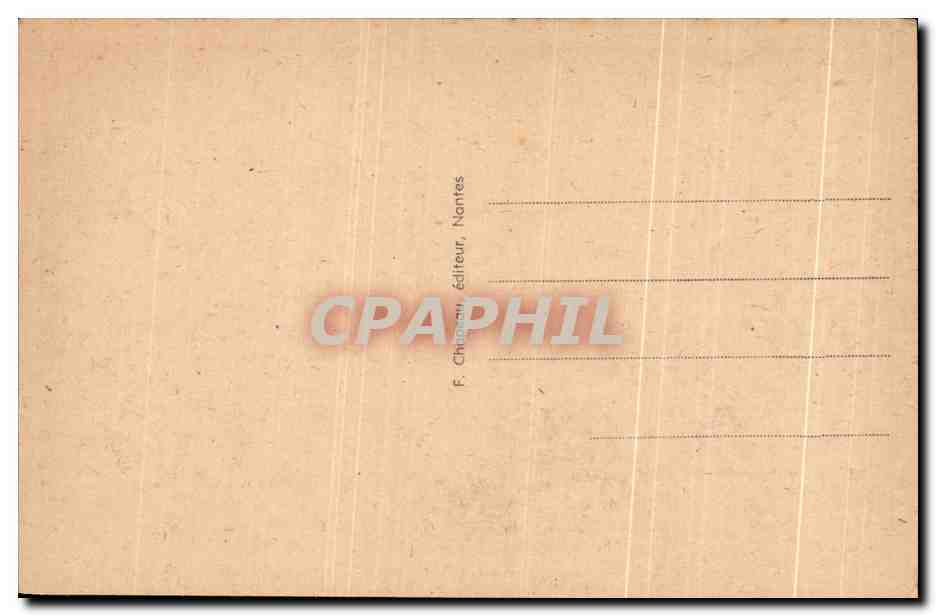 CPA Nantes En la Cathedrale Tombeau de Francois II Duc de Bretagne  — Verso