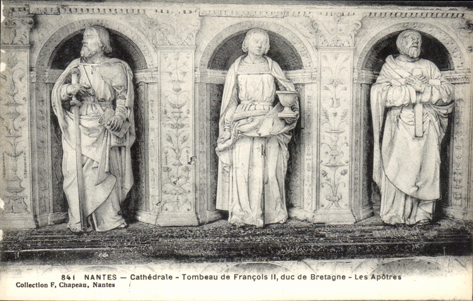 CPA Nantes Cathedrale Tombeau de Francois II duc de Bretagne les Apotres