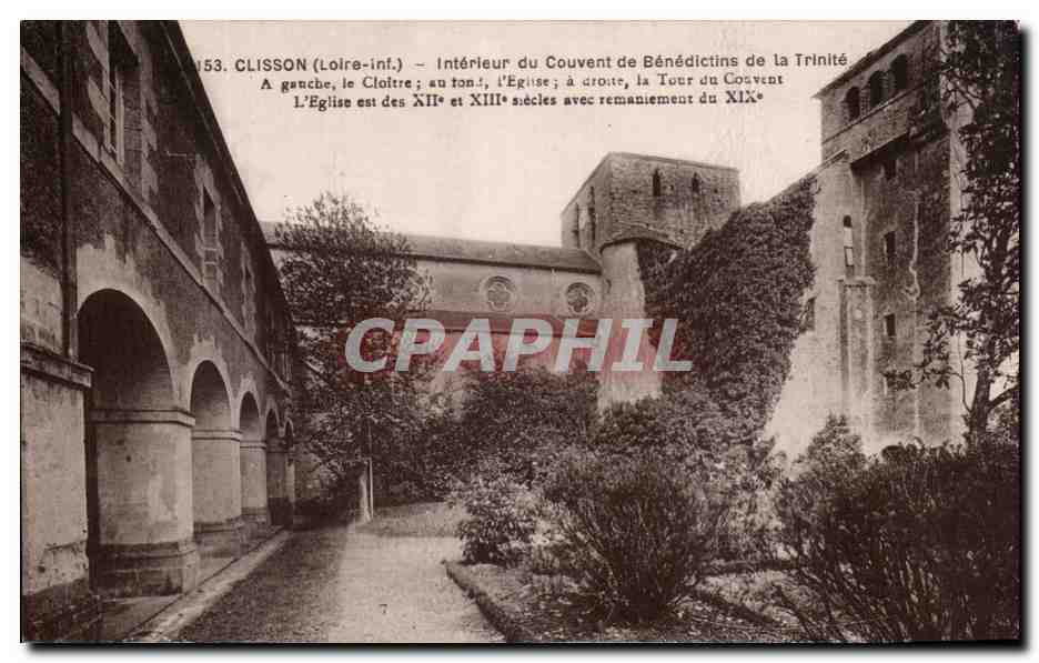 CPA Clisson Interieur du Couvent des Benedictins de la Trinite