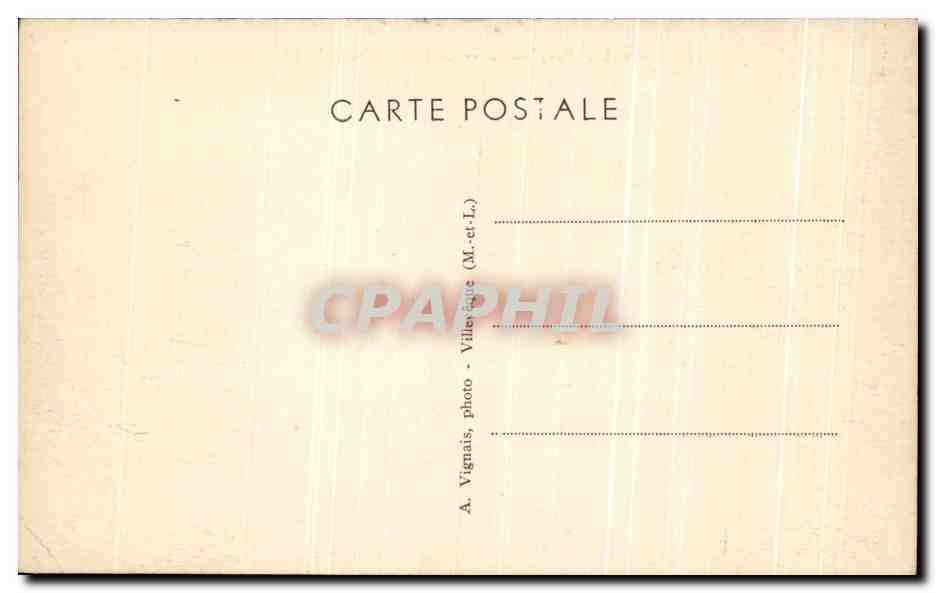 CPA Les Bruyeres Seiches sur le Loir  — Back