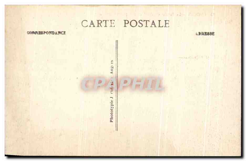 CPA Angers Le Jardin Du Mail Et Ses Magnifiques Massifs Fleuris — Rückseite