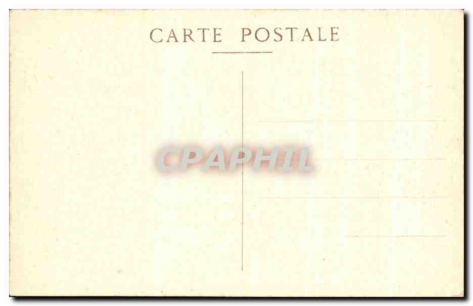CPA Rouen Le Palais De Justice Et La Cathedrale — Verso