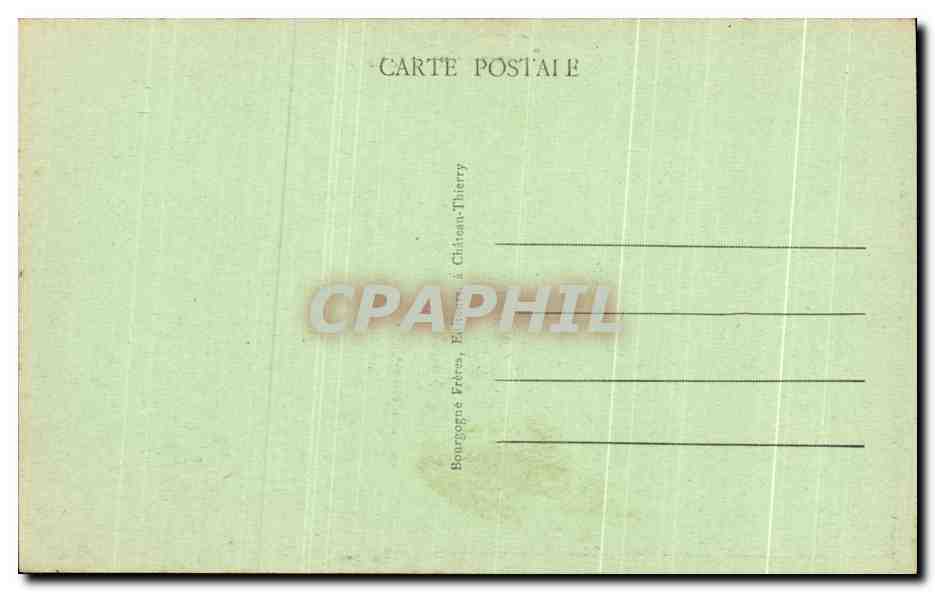 CPA Bataille de Vauchamps 14 fevrier 1814 Militaria — Rückseite
