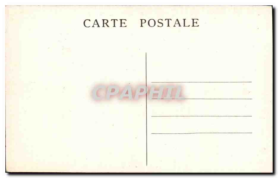 CPA Abbaye Saint Martin de Liguge Le Double Cloitre — Back
