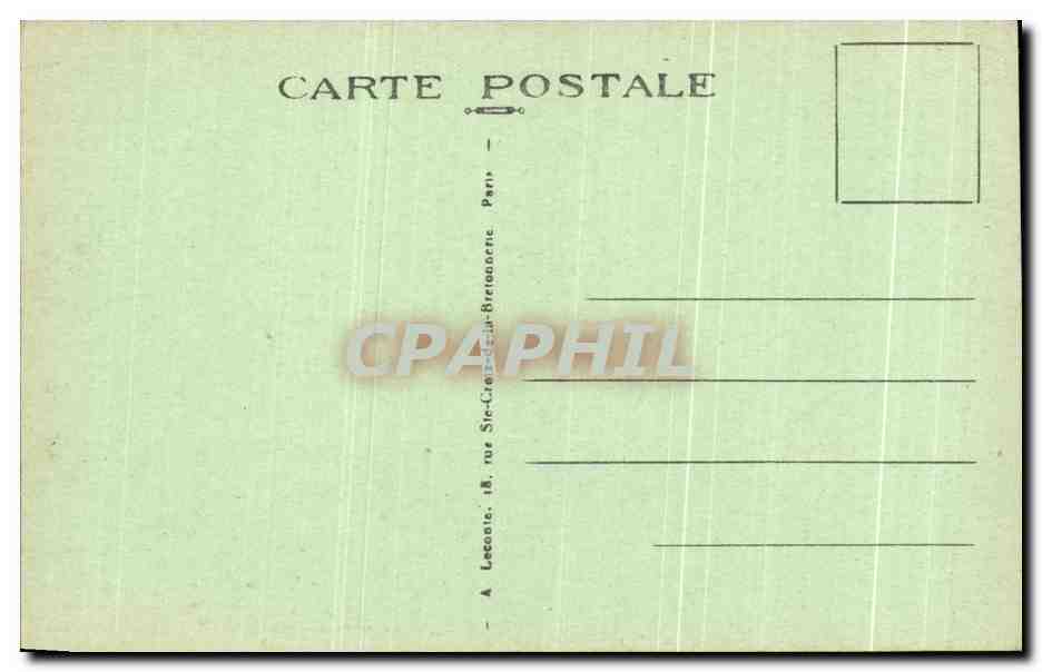 CPA Paris Museum d'Histoire Naturelle Zebre Afrique Australe — Rückseite