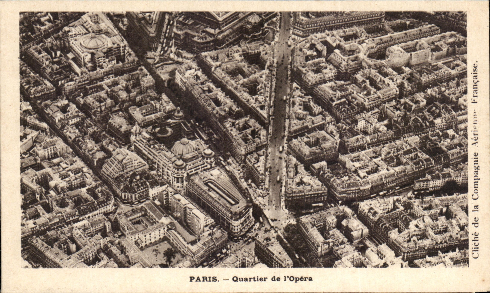 CPA Paris Quartier de I'Opera