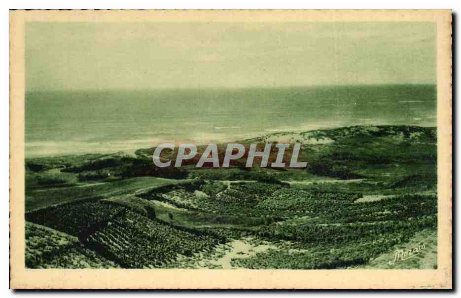CPA La Tranche Sur Mer Au Sommet Du Phare L'Extreme Points