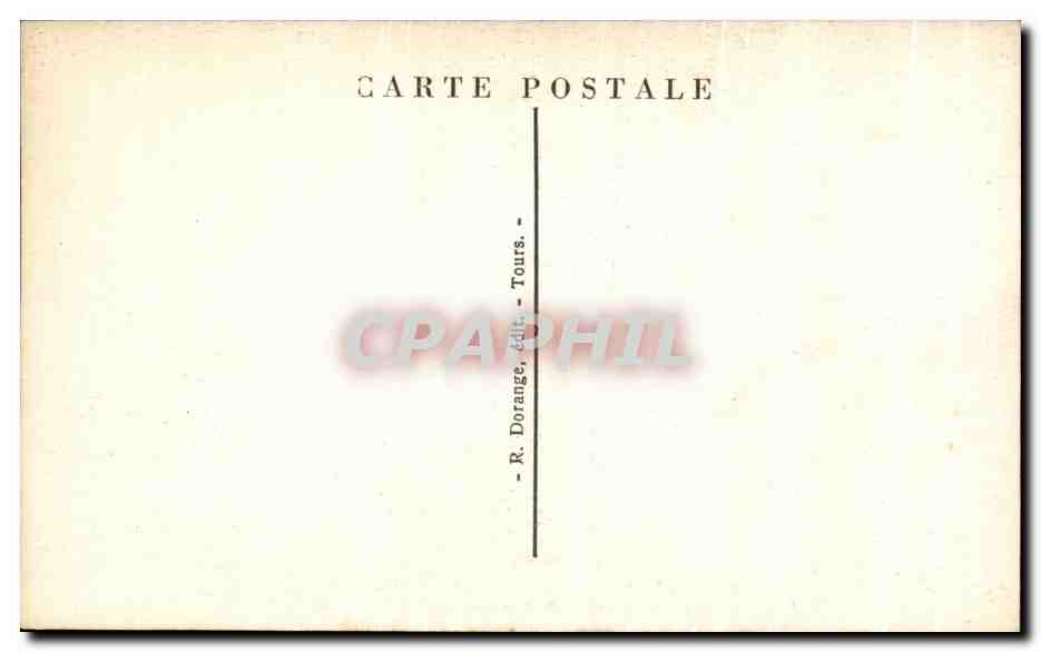 CPA Langeais Le Chateau Cheminee Du Grand Saion Salle d'Anne De Bretogue — Verso