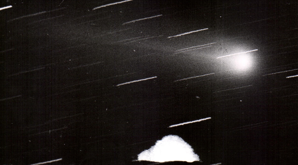 Die große Komet 1948 I — Observatorium Pic-du-Midi — Bagnères-de-Bigorre (Hautes-Pyrénées)