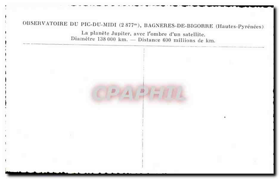 Jupiter — avec l'ombre d'un satellite — Observatoire du Pic-du-Midi, Bagnères-de-Bigorre — Reverso