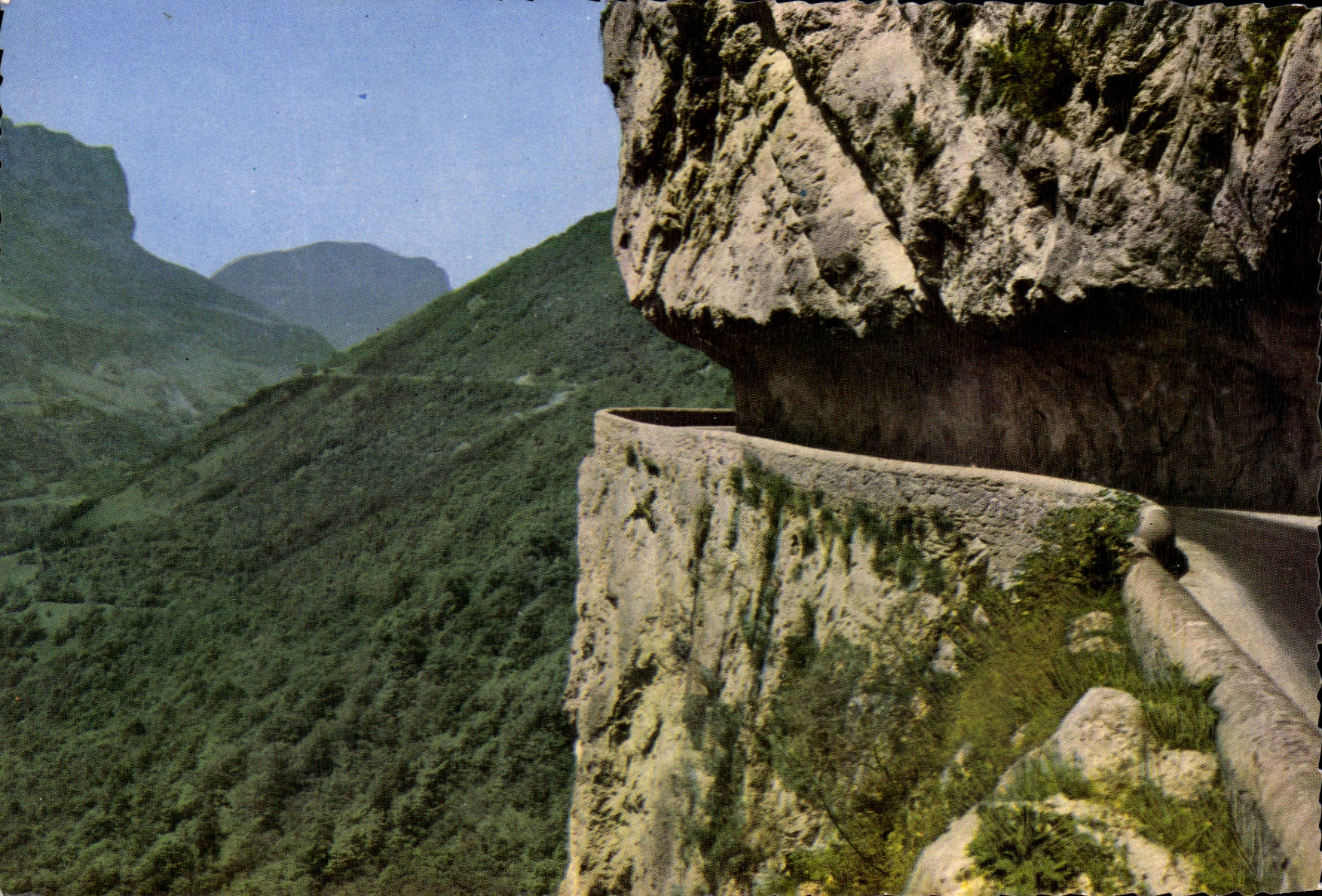 CPSM Le Royans Pittoresque Route des Grands Goulets Les Gorges de la Bourne