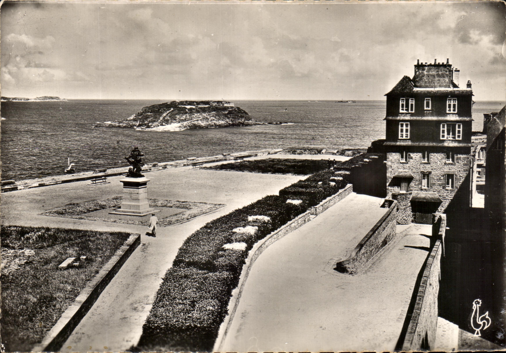 Saint-Malo (Il-et-V.) — Le Jardin de la Hollande et le Grand Bey — Les Tirages Modernes, Paris