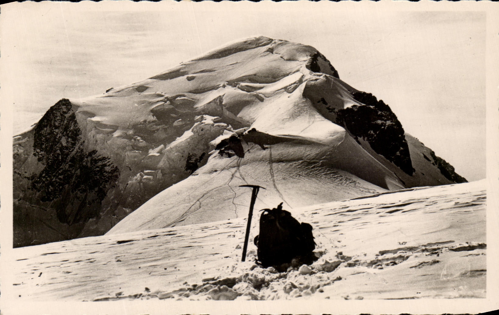 Sommet du Mont-Blanc — altitude 4807 m — Cie des Avis Photomécaniques, Paris