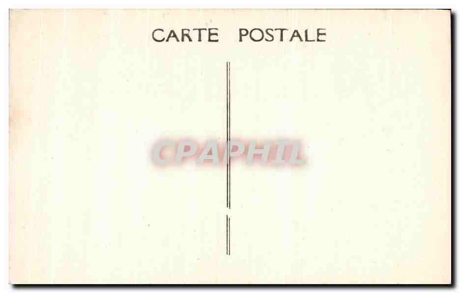 CPA Abbaye de Port Royal des Champs Masque de Pascal — Verso