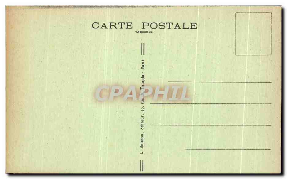 CPA Tombeaux Historques Heloise et Abelard Pere Lachaise Paris  — Rückseite