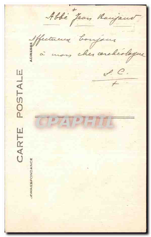 CPA Eglise Saint Julien Le Pauvre Paris  — Rückseite