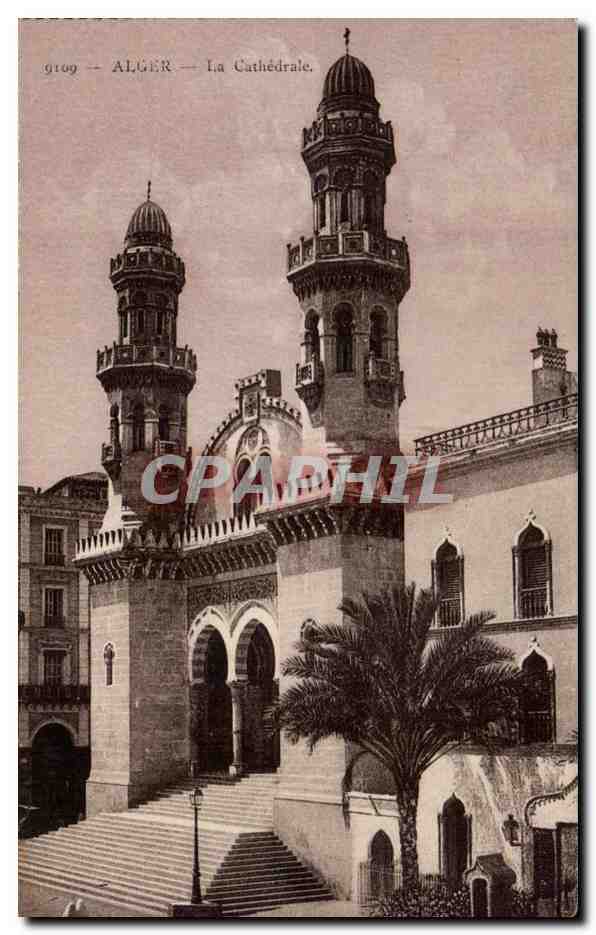 CPA Alger La Cathedrale Algerie 