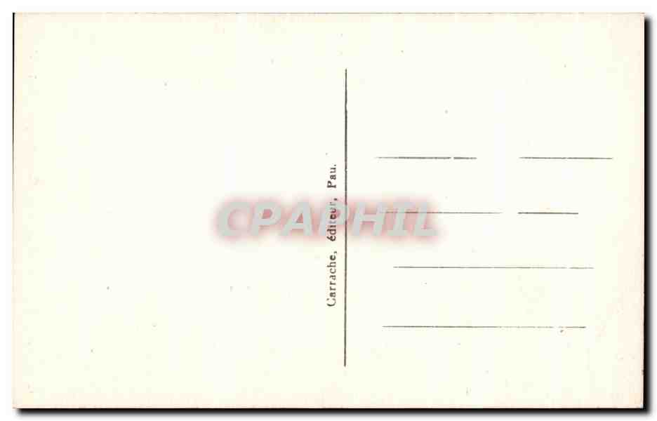 CPA St Savin Porte Principale — Verso