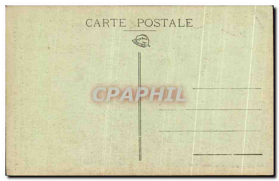 CPA Bergrolles en Mauges Abbaye de Bellefontaine Cloitre Portique du 12eme — Rückseite