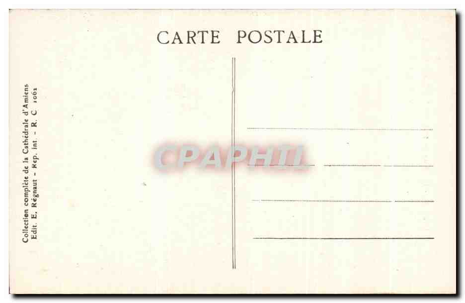 CPA Amiens La Rue Basse des Tanneurs Enfants — Rückseite