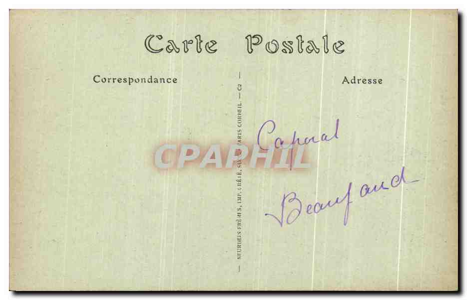 CPA Fecamp Eglise Dela Sainte Trinite Reliquaire du precieux Sang — Rückseite