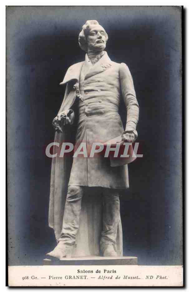CPA Salons de Paris Pierre Granet Alfred de Musset