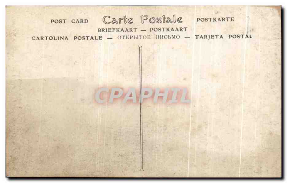 CPA Salons de Paris Pierre Granet Alfred de Musset — Rückseite