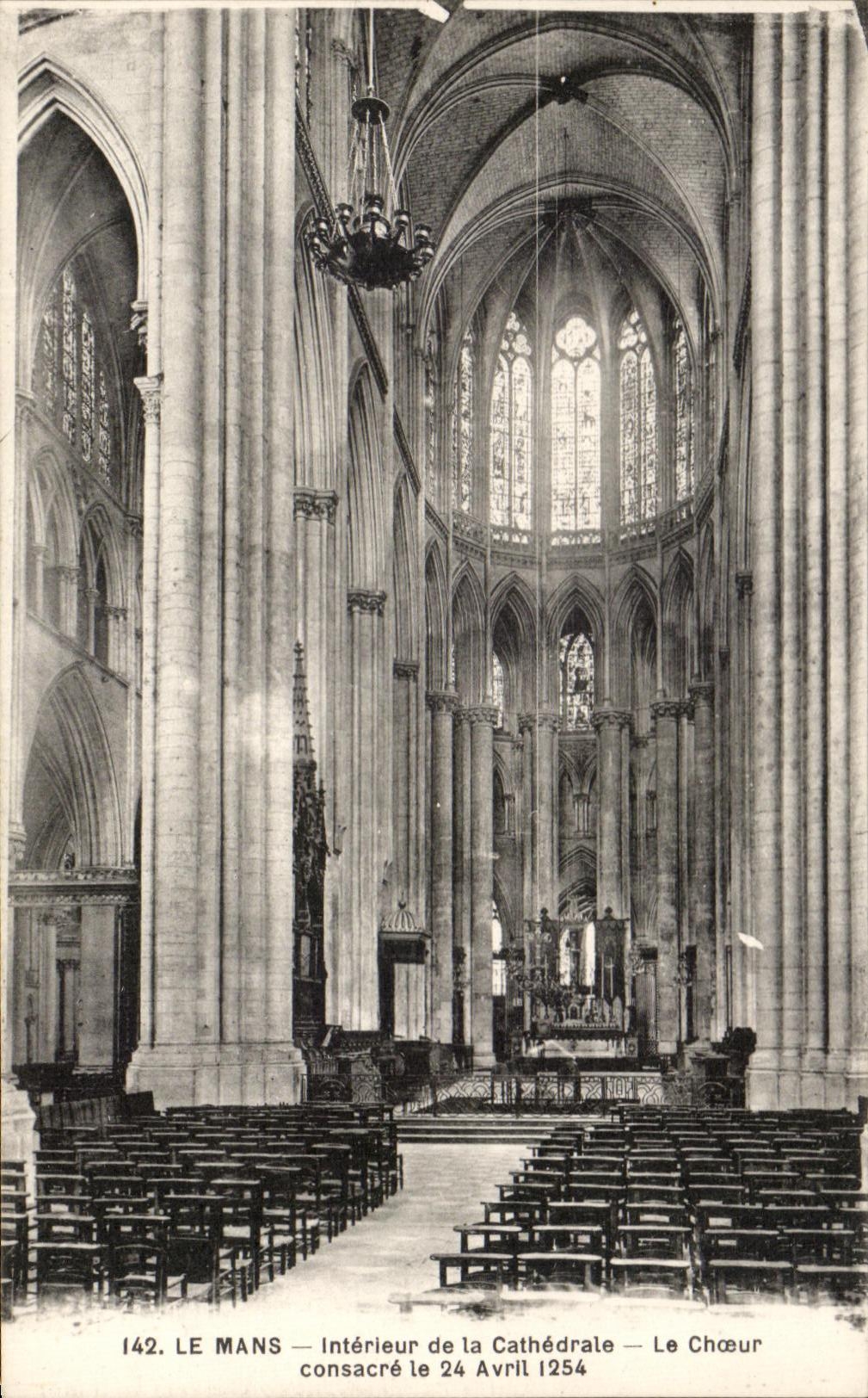 Le Mans — Intérieur de la Cathédrale — Le Chœur