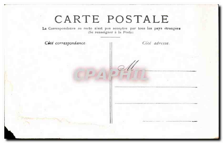CPA Paris Le Marteleine — Verso
