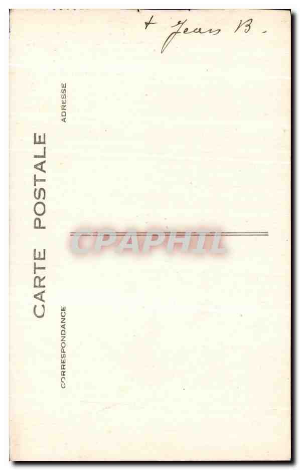 CPA Eglise Saint Severin Paris  — Verso