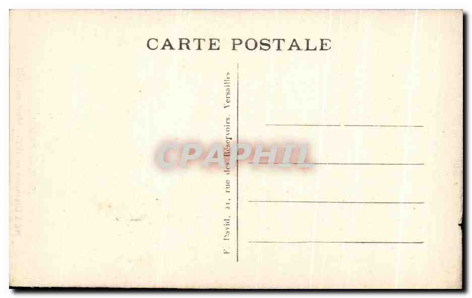 CPA Blaise Pascal Ne a Clermont en 1623 Mort en 1662 — Rückseite