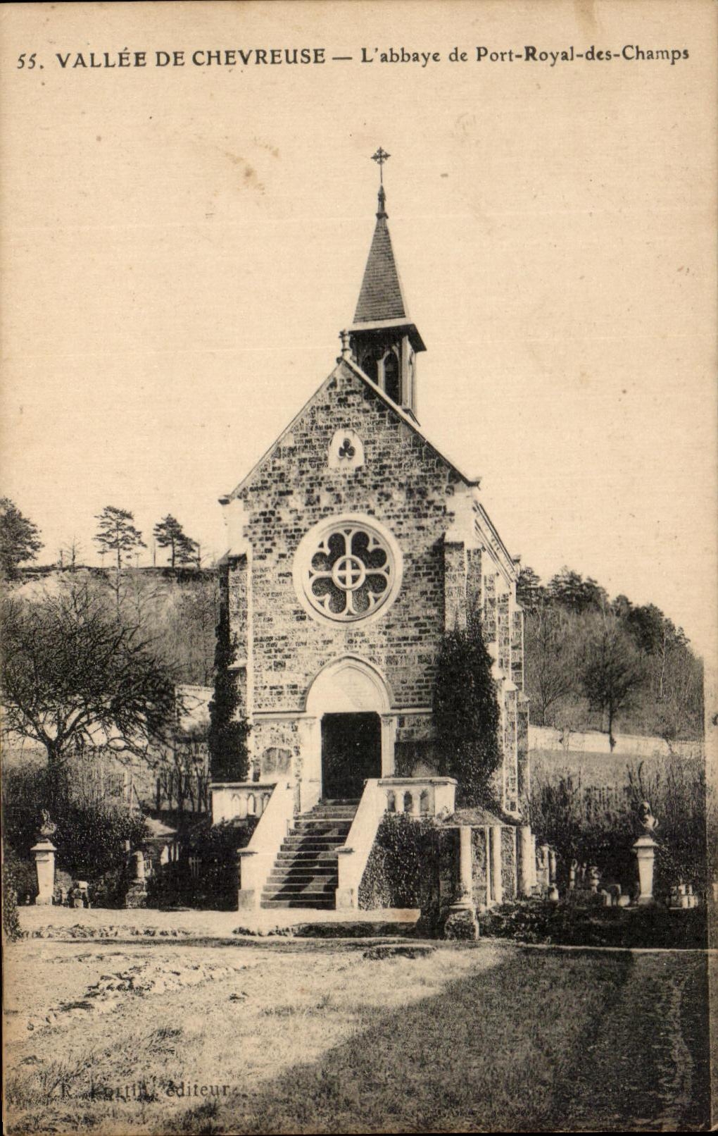 CPA Vallee de Chevreuse L'abbaye Port Royal des Champs