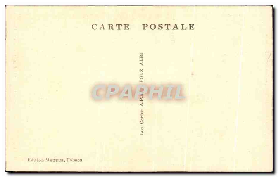 CPA Luz St Sauveur Gouffre de l'Echelle  — Verso