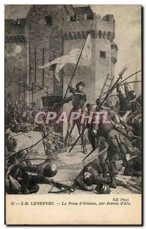 CPA Lenepveu La Prise d'Orleans Par Jeanne d'Arc