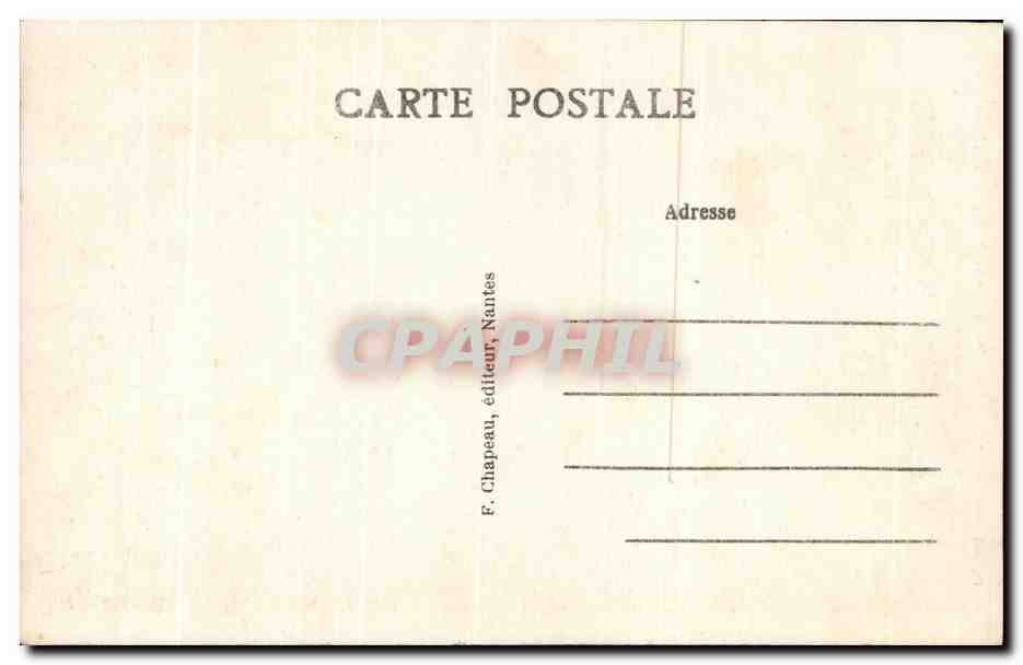 CPA Nantes Cathedrale Tombeau De Lamoriciere la foi  — Rückseite