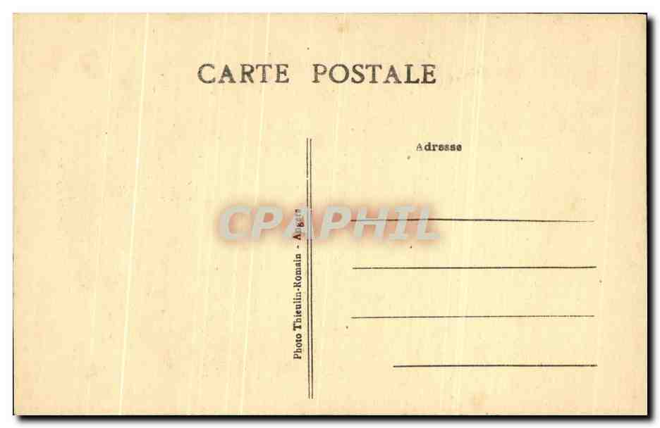 CPA ND De Behuard L'Eglise Et Le Rocher Du Cote Nord — Rückseite