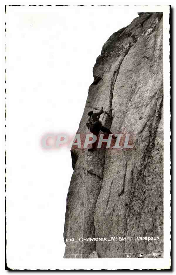 CPA Chamonix Mt Blanc Varapeur Alpinisme