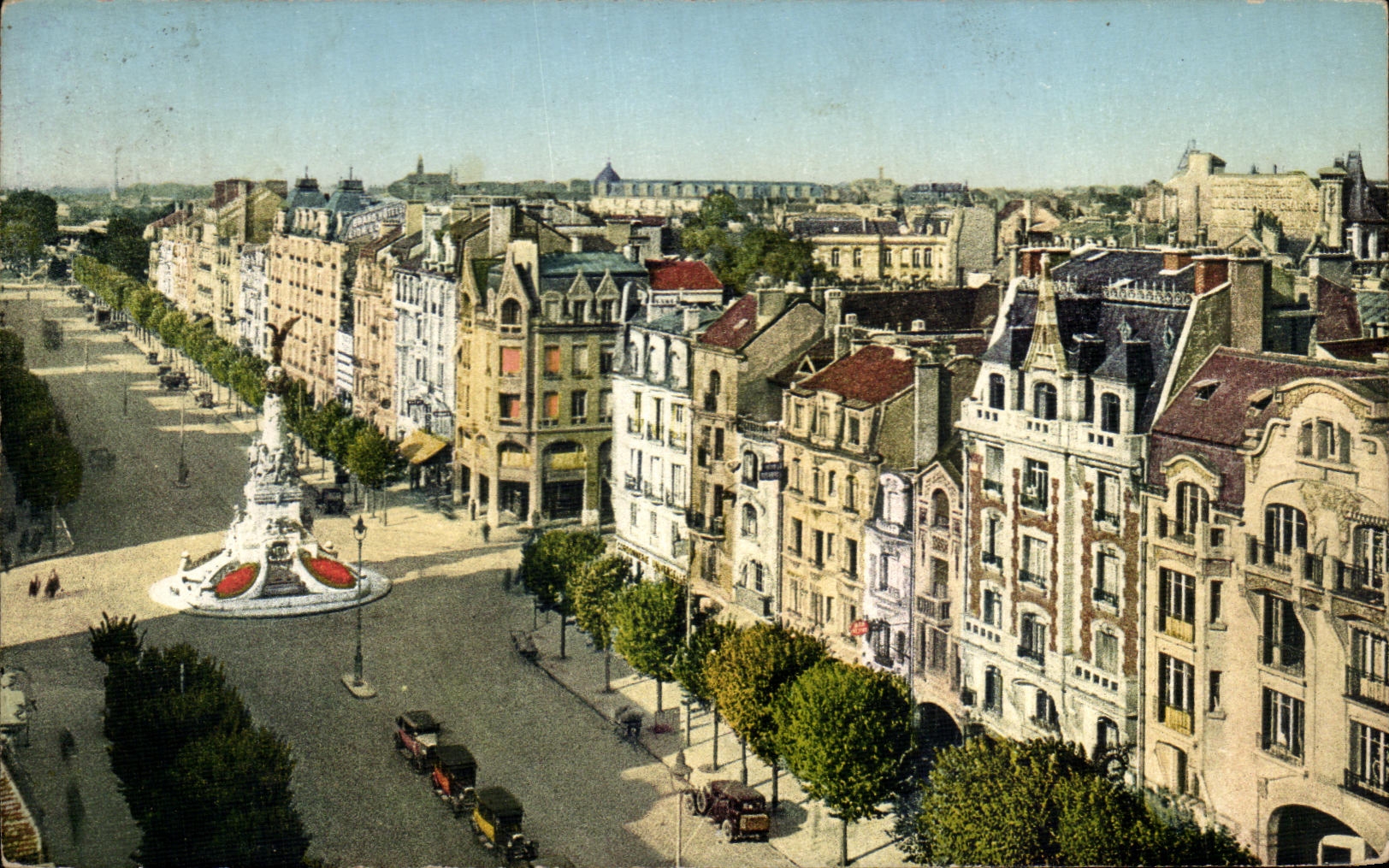 CPA Reims Avenue Drouet d'Erion