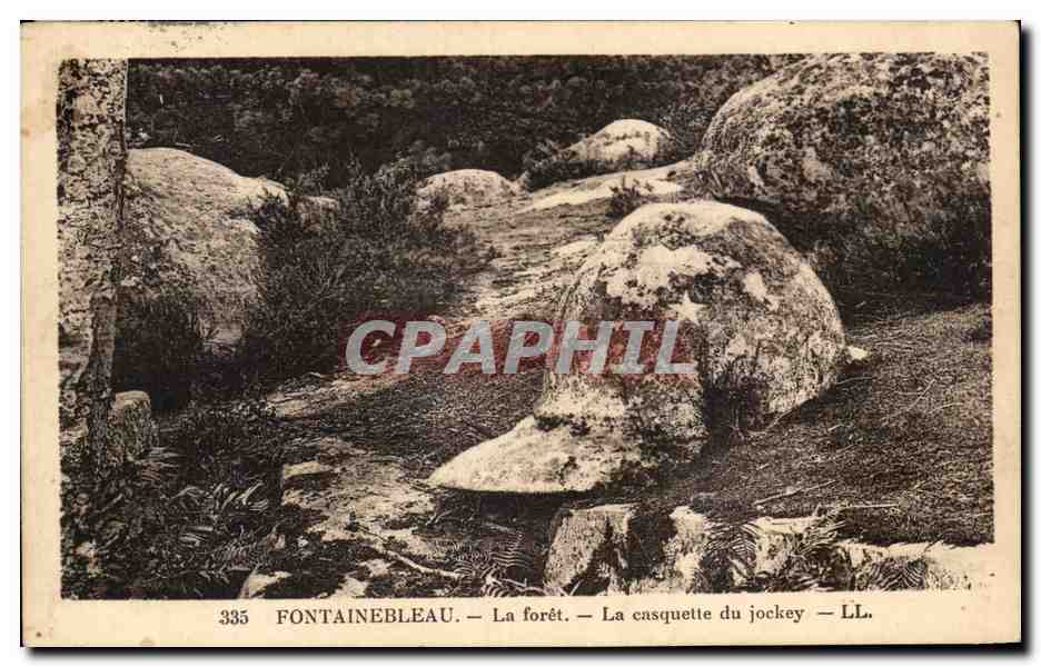 Fontainebleau — Der Wald — Der Hut des Pferdeführers — LL. — Nr. 335