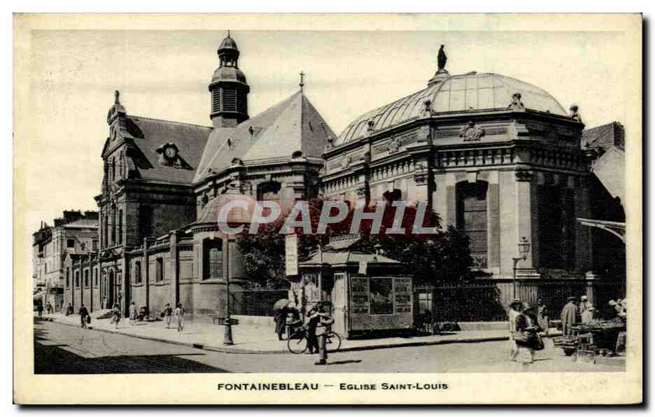 Fontainebleau — Église Saint-Louis — Éditeur : Palais et Forêt