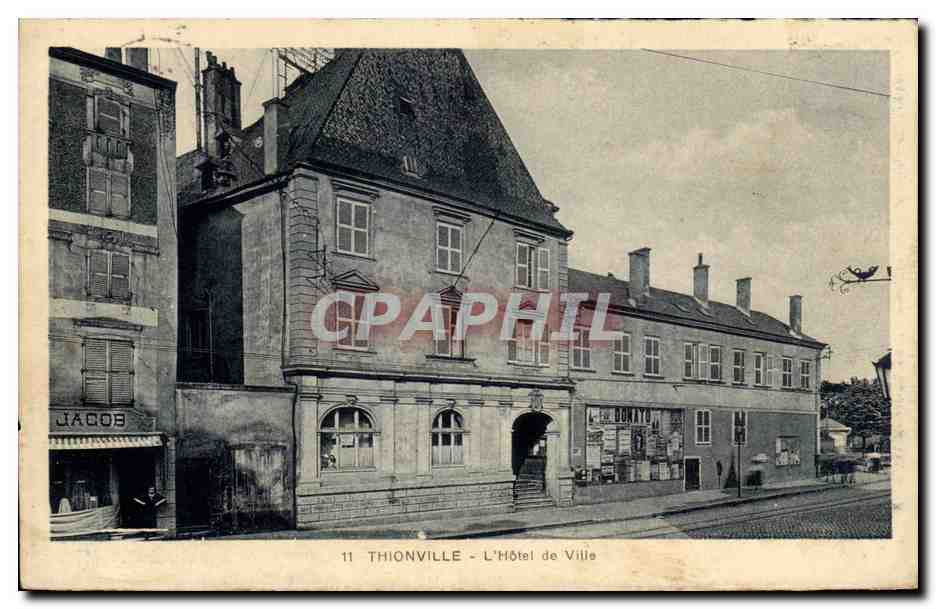 CPA Thionville L'Hotel de Ville Jacob