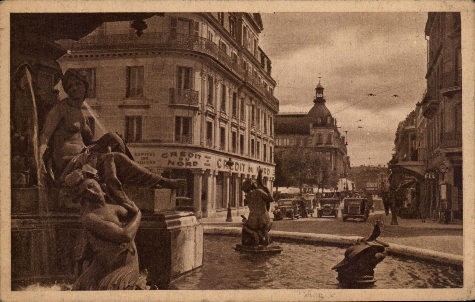 Troyes — Fontaine Argence et Rue de la République — Éditions Sainte-Savine (Aube) n°6