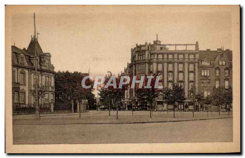 CPA Thionville Place Marie Louise