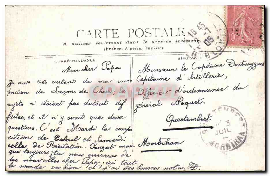 CPA Paris Boulevard Porte St Denis — Rückseite