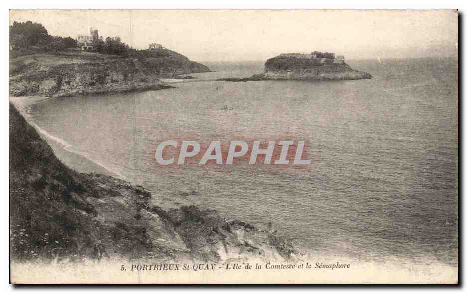Portrieux St-Quay — L'Île de la Comtesse et le Sémaphore