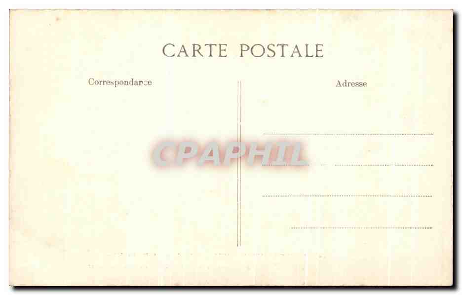 CPA Mont Saint Michel L'Abbaye Salle des Hotes — Verso