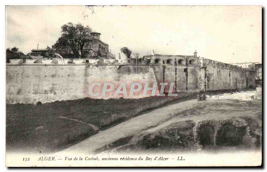 CPA Alger Vue de la Casbah ancienne residence du Bey d'Alger Algerie